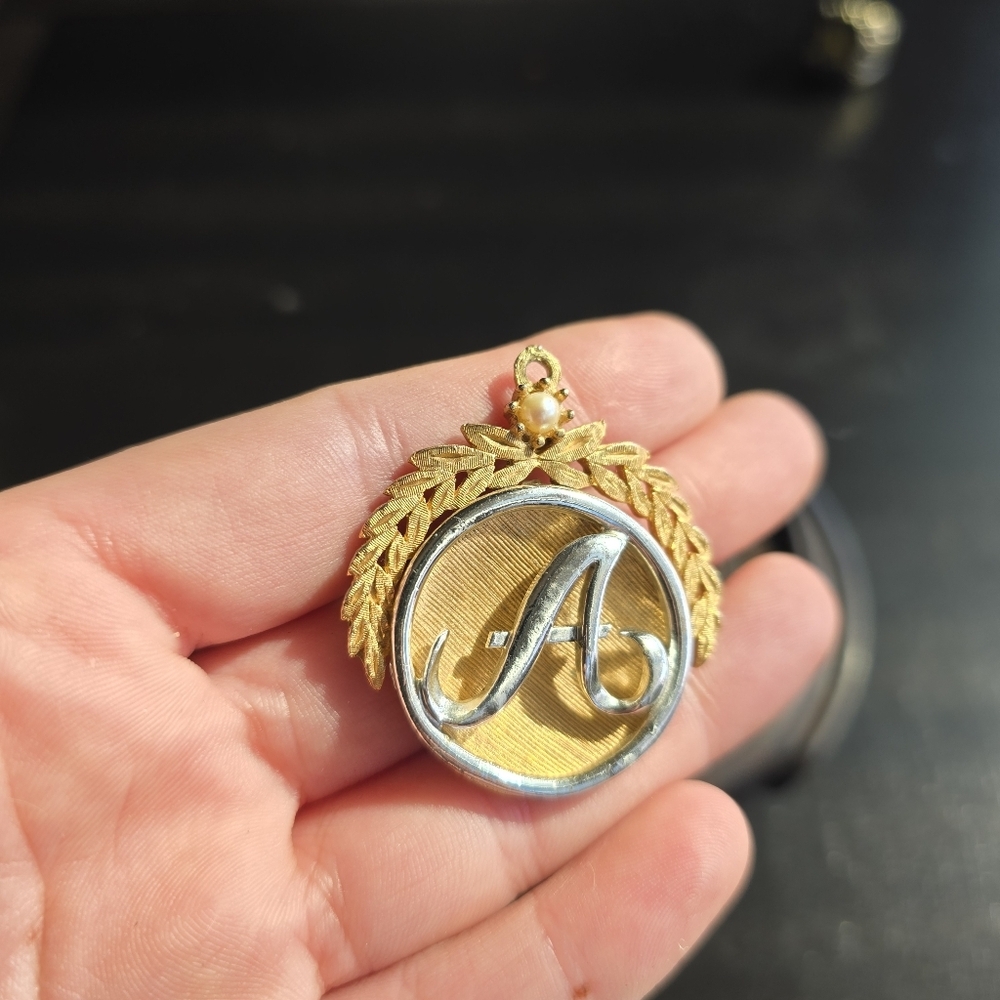 "A" Pendant